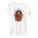 【送料無料】 ライセンス キャラクター レディース Tシャツ トップス Women's Wizard of Oz Cowardly Lion Graphic Tee White(4)