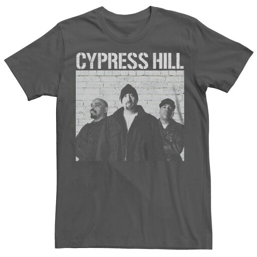 【送料無料】 ライセンス キャラクター レディース Tシャツ トップス Juniors' Epic Rights Cypress Hill Black & White Photo Graphic Tee Charcoal 【送料無料】 ライセンス キャラクター レディース Tシャツ トップス Juniors' Epic Rights Cypress Hill Black & White Photo Graphic Tee Charcoal