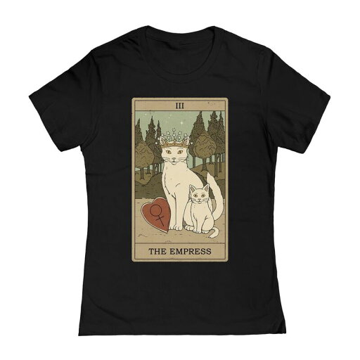 【送料無料】 ライセンス キャラクター レディース Tシャツ トップス Juniors' Thiago Correa The Empress Graphic Tee Black 【送料無料】 ライセンス キャラクター レディース Tシャツ トップス Juniors' Thiago Correa The Empress Graphic Tee Black