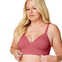 【送料無料】 ブラヴァド デザイン レディース ブラジャー アンダーウェア Bravado Designs Muse Wireless Everyday Bra 11012VBA Lipstick(4)