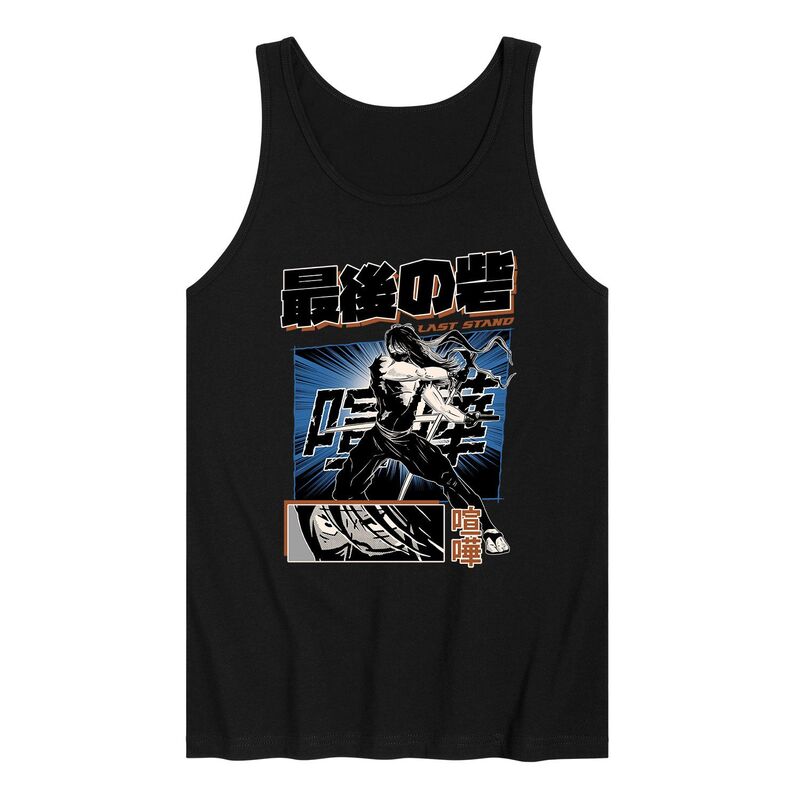 【送料無料】 ライセンス キャラクター メンズ Tシャツ トップス Men's Anime Last Stand Tank Top Black