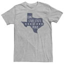 【送料無料】 ライセンス キャラクター メンズ Tシャツ トップス Big & Tall Texas