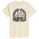 【送料無料】 ライセンス キャラクター メンズ Tシャツ トップス Men's Garfield Athletic Dept. Graphic Tee Cream