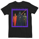ReVida 楽天市場店で買える「【送料無料】 ライセンス キャラクター メンズ Tシャツ トップス Men's Star Wars The Return Of The Jedi Vader Box Poster Tee Black」の画像です。価格は6,480円になります。