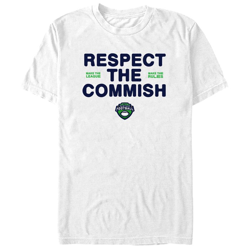 ReVida ŷԾŹ㤨̵֡ 饤 饯  T ȥåץ Men's ESPN Fantasy Football Respect The Commish Graphic Tee WhiteפβǤʤ6,480ߤˤʤޤ