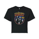 【送料無料】 ライセンス キャラクター レディース Tシャツ トップス Juniors' Genesis World Tour Cropped Graphic ...