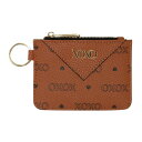【送料無料】 キスキス レディース ハンドバッグ バッグ Xoxo Que Card Case Clutch with Key Ring Cognac