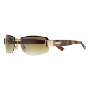 【送料無料】 ナインウェスト レディース サングラス・アイウェア アクセサリー Women's Nine West Rimless Sunglasses Gol...