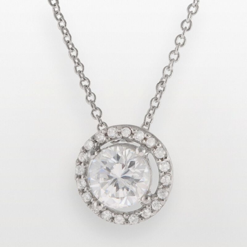ReVida ŷԾŹ㤨֥֥ǥå ǥ ꡼ ͥå쥹硼ڥȥȥå Unbranded Silver Plated Lab-Created Cubic Zirconia Circle Pendant Silver СפβǤʤ4,480ߤˤʤޤ