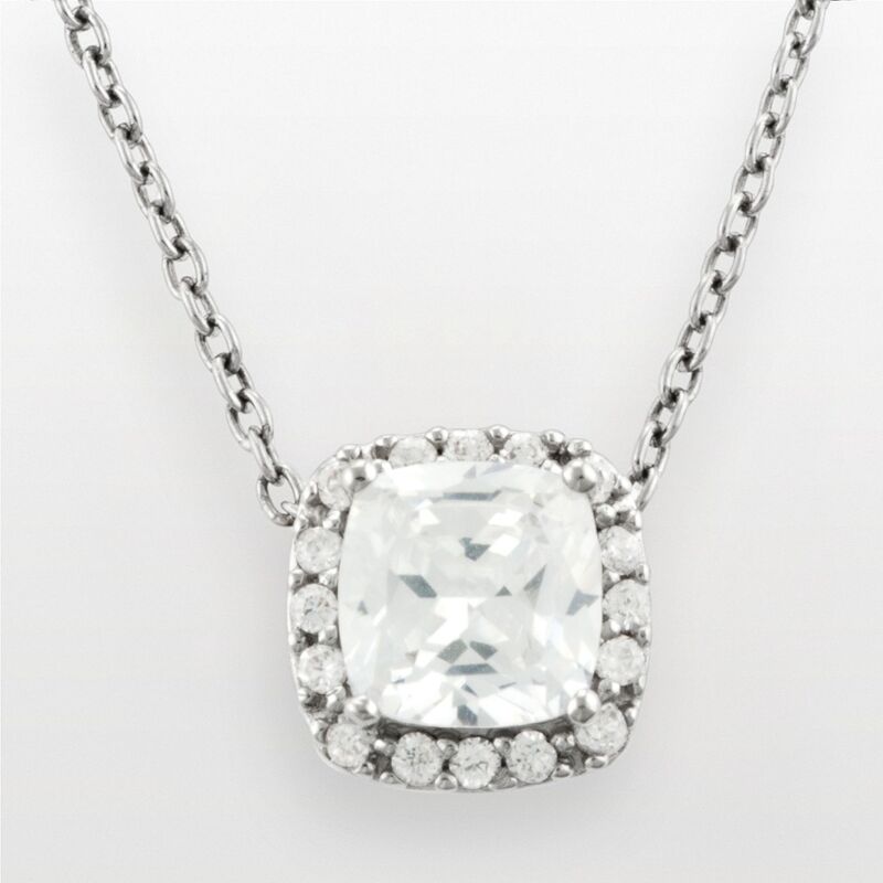 ReVida ŷԾŹ㤨֥֥ǥå ǥ ꡼ ͥå쥹硼ڥȥȥå Unbranded Silver Plated Cubic Zirconia Square Frame Pendant Silver СפβǤʤ4,480ߤˤʤޤ