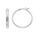 【送料無料】 ナインウェスト レディース ピアス・イヤリング アクセサリー Nine West Silver Tone Tube Hoop Earrings Silver Tone