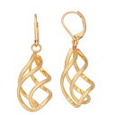 【送料無料】 ネーピア レディース ピアス・イヤリング アクセサリー Napier Twisted Teardrop Earrings Gold Tone