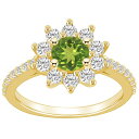 【送料無料】 Alyson Layne レディース リング アクセサリー Alyson Layne 14k Gold Peridot & 3/4 Carat T...
