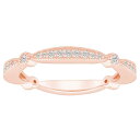 【送料無料】 Alyson Layne レディース リング アクセサリー Alyson Layne 14k Gold 1/3 Carat T.W. Diamond Scalloped Wedding Band 14k Rsgold