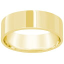 【送料無料】 Alyson Layne レディース リング アクセサリー Alyson Layne 18k Gold Flat Wedding Band 18k Gold(4)