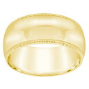 【送料無料】 Alyson Layne メンズ リング アクセサリー Alyson Layne Men's 18k Gold Milgrain Wedding ...