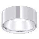 【送料無料】 Alyson Layne レディース リング アクセサリー Alyson Layne Platinum Flat Comfort Fit Wedd...