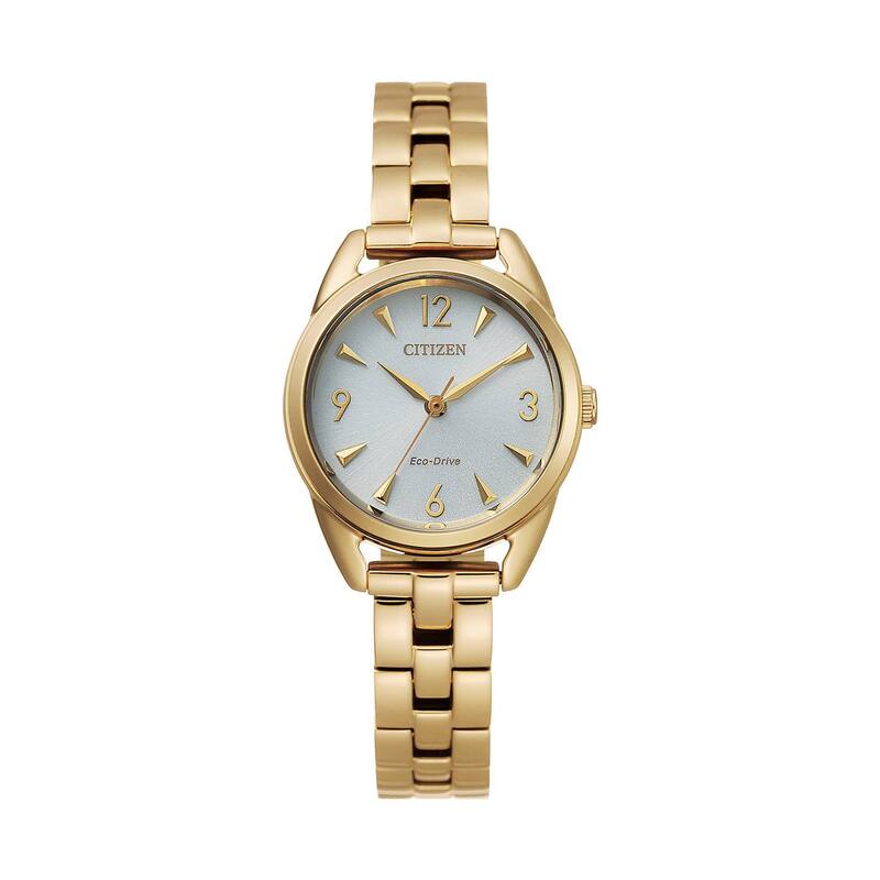 【送料無料】 シチズン レディース 腕時計 アクセサリー Drive from Citizen Eco-Drive Women's Gold Tone Watch - EM0682-74A Gold