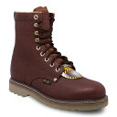 【送料無料】 アドテック メンズ ブーツ・レインブーツ シューズ AdTec 1312 Men's Steel Toe Work Boots Redwood(4)