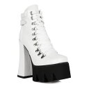 【送料無料】 ロンドンラグ レディース ブーツ・レインブーツ シューズ London Rag Boogie Women's Platform Ankle Boo...