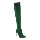 【送料無料】 ロンドンラグ レディース ブーツ・レインブーツ シューズ London Rag Tigerlily Women's High Heel Over-The-Knee Boots Green(4)