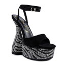 【送料無料】 ロンドンラグ レディース パンプス シューズ London Rag Backstage Women's Platform Sandals Blac...