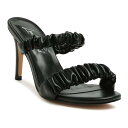 【送料無料】 ロンドンラグ レディース パンプス シューズ Gathered Around Women's Slip-On Heeled Sandals Bla...