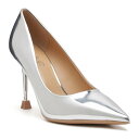 【送料無料】 ロンドンラグ レディース パンプス シューズ London Rag Poudre Women's Heels Silver