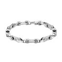 【送料無料】 リンクス メンズ ブレスレット・バングル・アンクレット アクセサリー Men's LYNX Stainless Steel Bicycle Cha...
