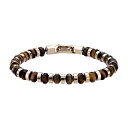 【送料無料】 リンクス メンズ ブレスレット・バングル・アンクレット アクセサリー Men's LYNX Gold Ion-Plated Stainless S...