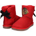 【送料無料】 アンブランデッド レディース ブーツ・レインブーツ シューズ Girls Youth Cuce Chicago Blackhawks Low Te...