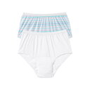 【送料無料】 コンフォート チョイス レディース パンツ アンダーウェア Comfort Choice Women's Plus Size Cotton Inc...