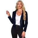 【送料無料】 アレグラ ケー レディース ジャケット・ブルゾン アウター Sparkly Cropped Cardigan For Women's Open F...