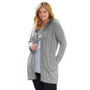 【送料無料】 ウーマン ウィズイン レディース ニット・セーター アウター Woman Within Women's Plus Size Hooded Cabl...