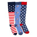 【送料無料】 ムクルクス メンズ 靴下 アンダーウェア Men's MUK LUKS 3-pack Nylon Compression Knee-High So...