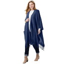 【送料無料】 ウーマン ウィズイン レディース ニット・セーター アウター Woman Within Women's Plus Size Fringed Cap...