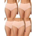 【送料無料】 アレグラ ケー レディース パンツ アンダーウェア 5packs Underwear For Women High Waist Shaping T...