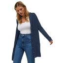 【送料無料】 Ellos レディース ニット・セーター アウター Ellos Women's Plus Size Long Boyfriend Cardigan...
