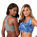 【送料無料】 コンフォート チョイス レディース ブラジャー アンダーウェア Comfort Choice Women's Plus Size Wireless...