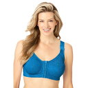 【送料無料】 コンフォート チョイス レディース ブラジャー アンダーウェア Comfort Choice Women's Plus Size Front-cl...
