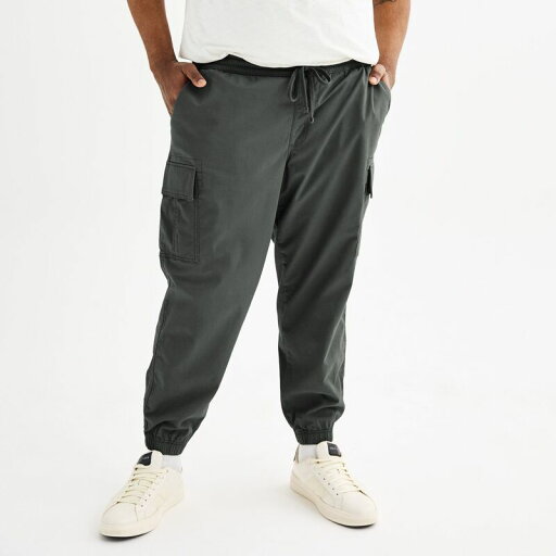 【送料無料】 ソノマ メンズ カジュアルパンツ ボトムス Big & Tall Sonoma Goods For LifeR Pull-On Cargo Jogger Pants Dark Gray 【送料無料】 ソノマ メンズ カジュアルパンツ ボトムス Big & Tall Sonoma Goods For LifeR Pull-On Cargo Jogger Pants Dark Gray