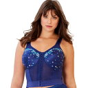 【送料無料】 コンフォート チョイス レディース ブラジャー アンダーウェア Comfort Choice Women's Plus Size Embroide...