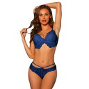 【送料無料】 アレグラ ケー レディース ブラジャー アンダーウェア Women's Lace Bra And Panty Set Wireless Brale...