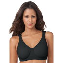 【送料無料】 コンフォート チョイス レディース ブラジャー アンダーウェア Comfort Choice Women's Plus Size Petal Bo...