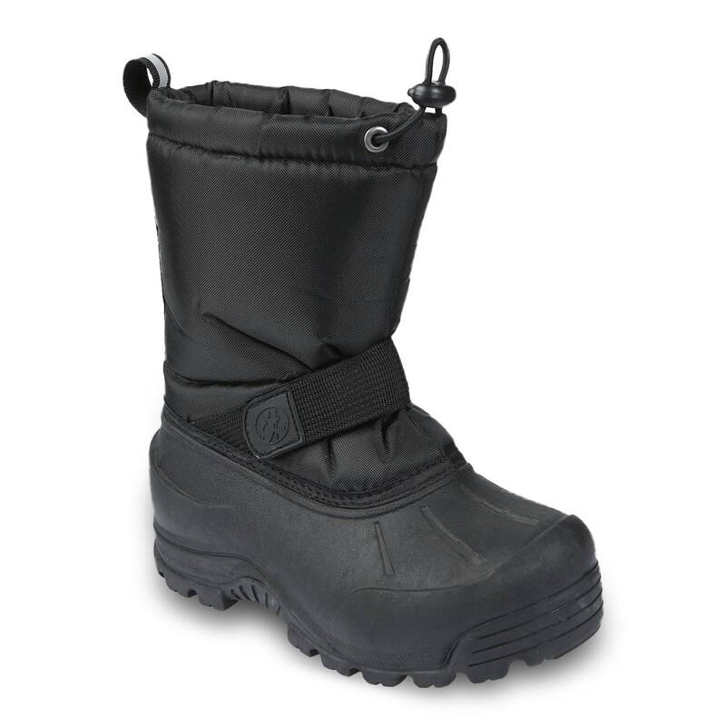  ノースサイド レディース ブーツ・レインブーツ シューズ Northside Frosty Toddler Waterproof Snow Boots Black