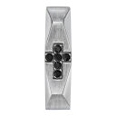 【送料無料】 リンクス メンズ ピアス・イヤリング アクセサリー Men's LYNX Stainless Steel Cross Hoop Earring S...