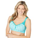 【送料無料】 コンフォート チョイス レディース ブラジャー アンダーウェア Comfort Choice Women's Plus Size Stay-coo...