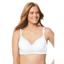 【送料無料】 コンフォート チョイス レディース ブラジャー アンダーウェア Comfort Choice Women's Plus Size Stay-coo...