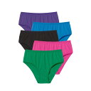 【送料無料】 コンフォート チョイス レディース パンツ アンダーウェア Comfort Choice Women's Plus Size Hi-cut Cot...