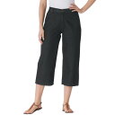 【送料無料】 ウーマン ウィズイン レディース カジュアルパンツ ボトムス Woman Within Women's Plus Size Perfect 5-p...